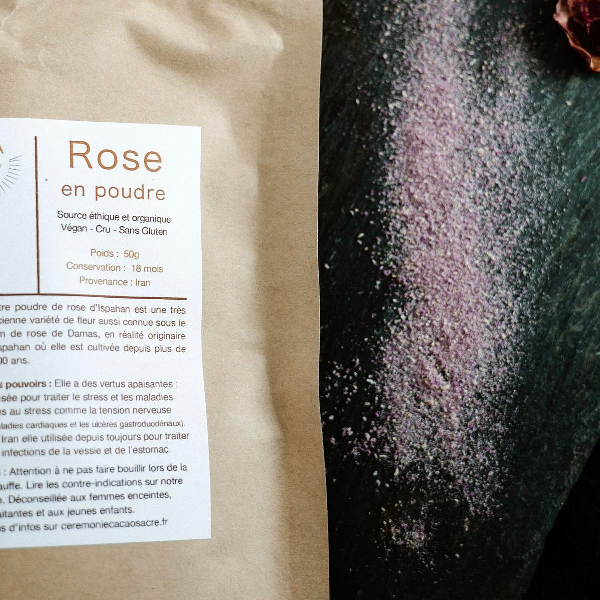 ✧ Rose en poudre
