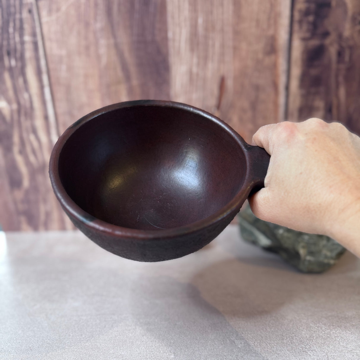 Casserole à Cacao en terre cuite