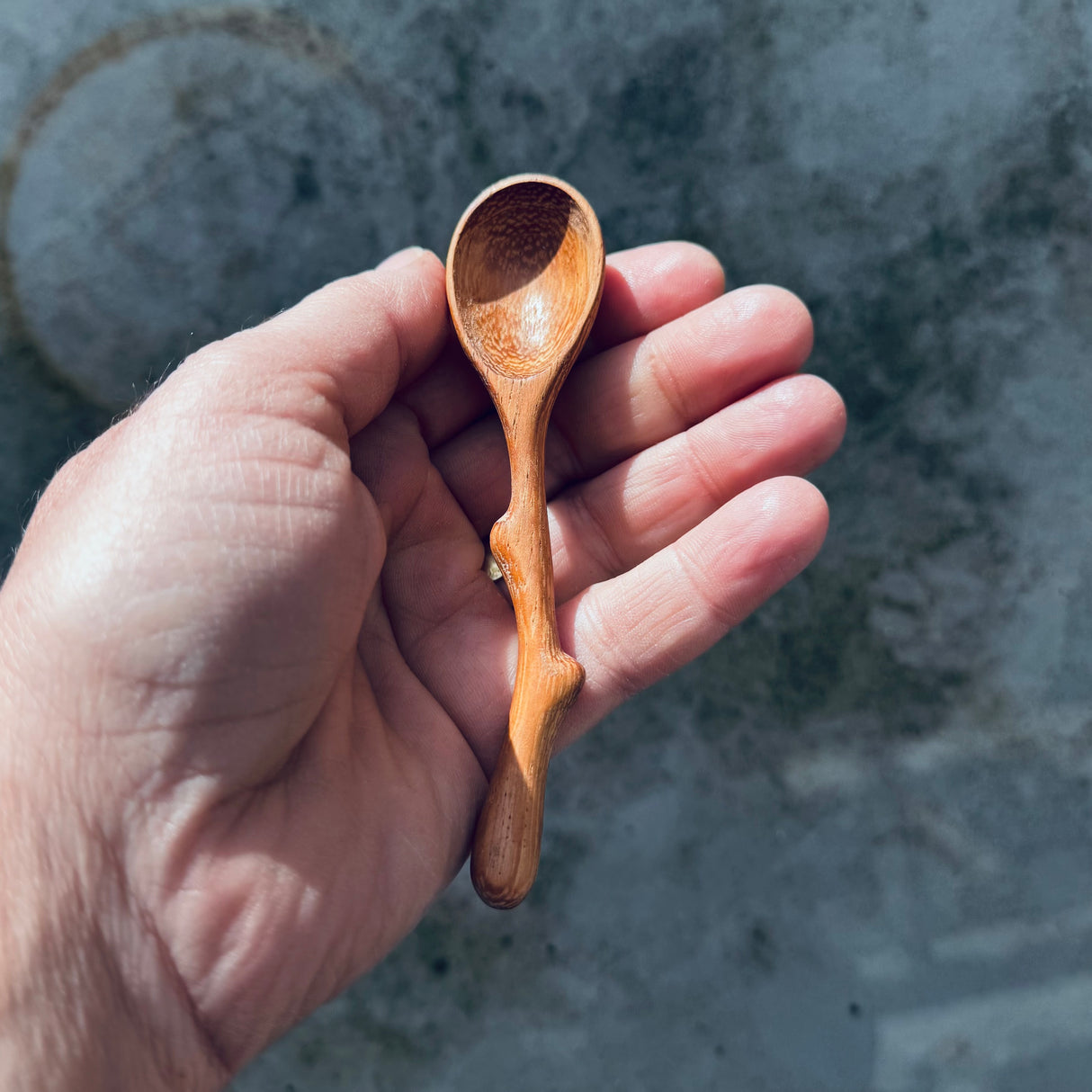 Petite Cuillère Bois - Forme naturelle