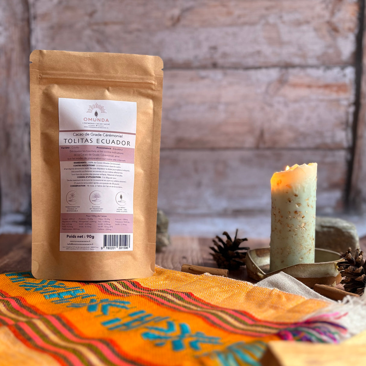 Coffret - Cacao et Tissus d'autel