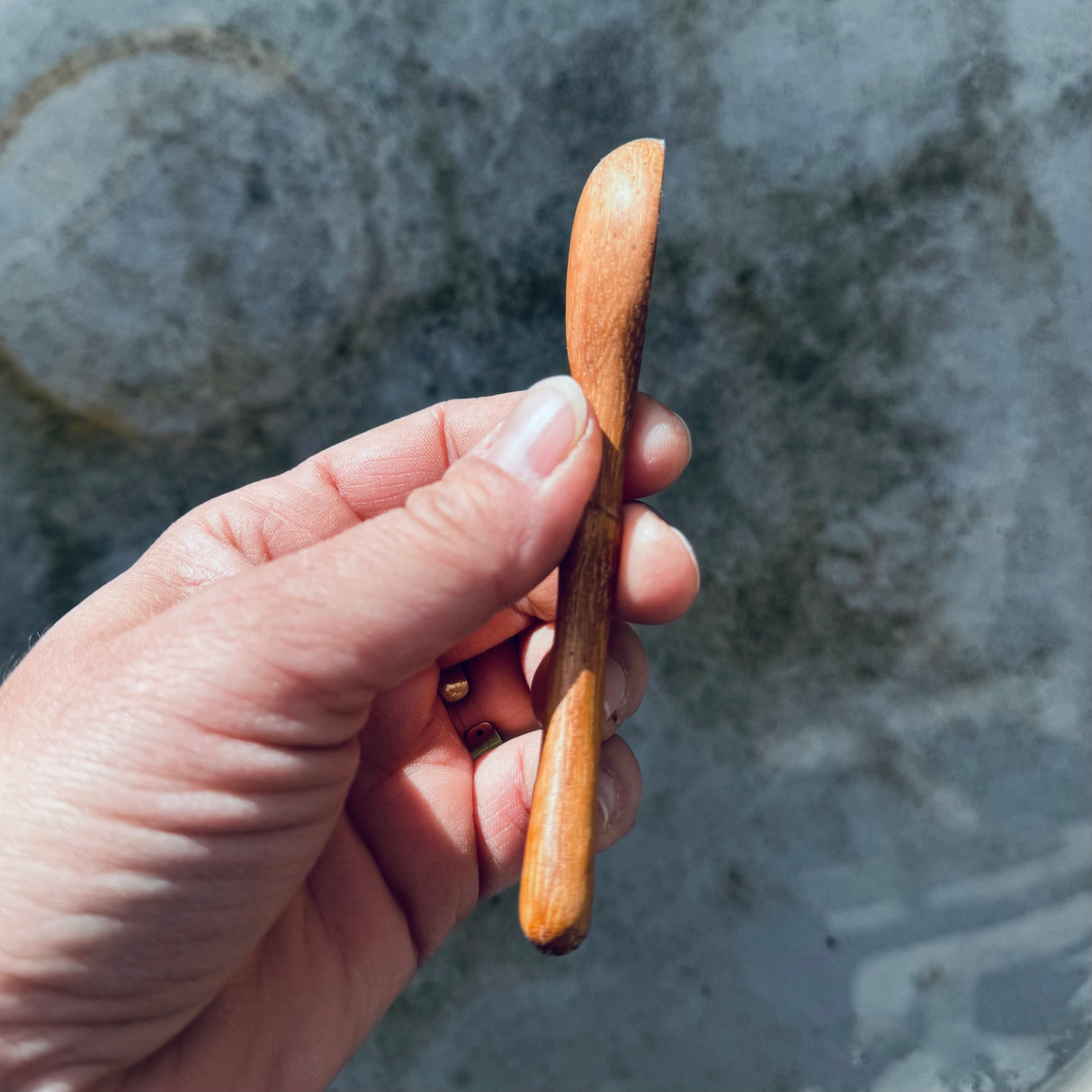 Petite Cuillère Bois - Forme naturelle