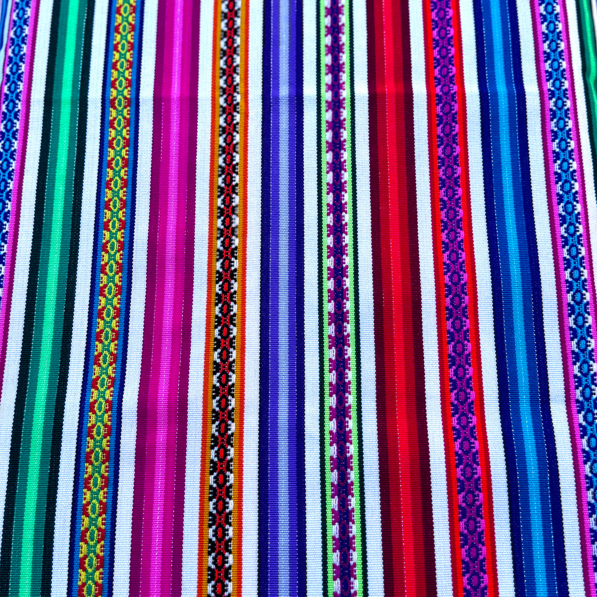 Tissus Sacré d’Autel • Mesa • Multicolore Rayé