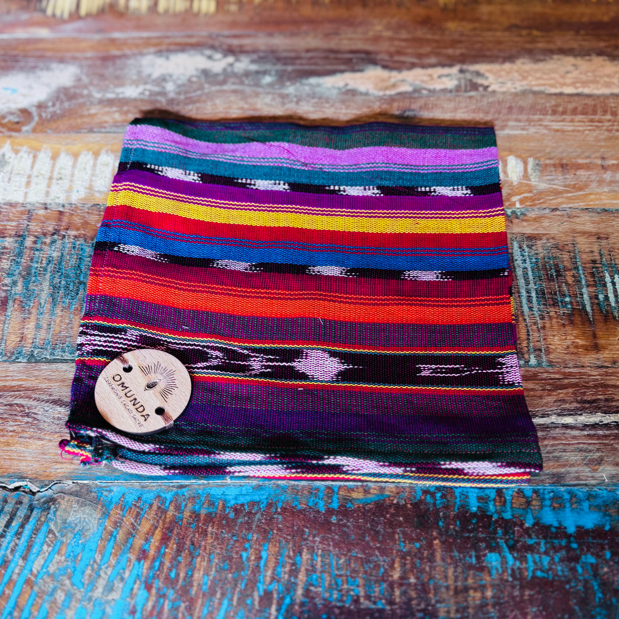 Tissus Sacré d’Autel • Mesa • New 2025 Bleu - Orange - Rose