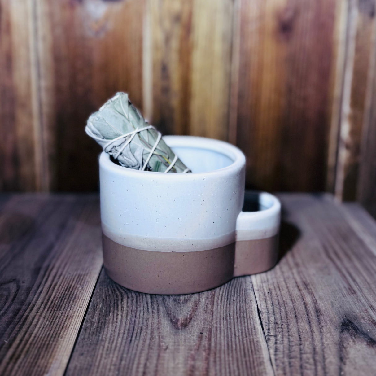 Support ou Bruleur en Céramique pour la fumigation