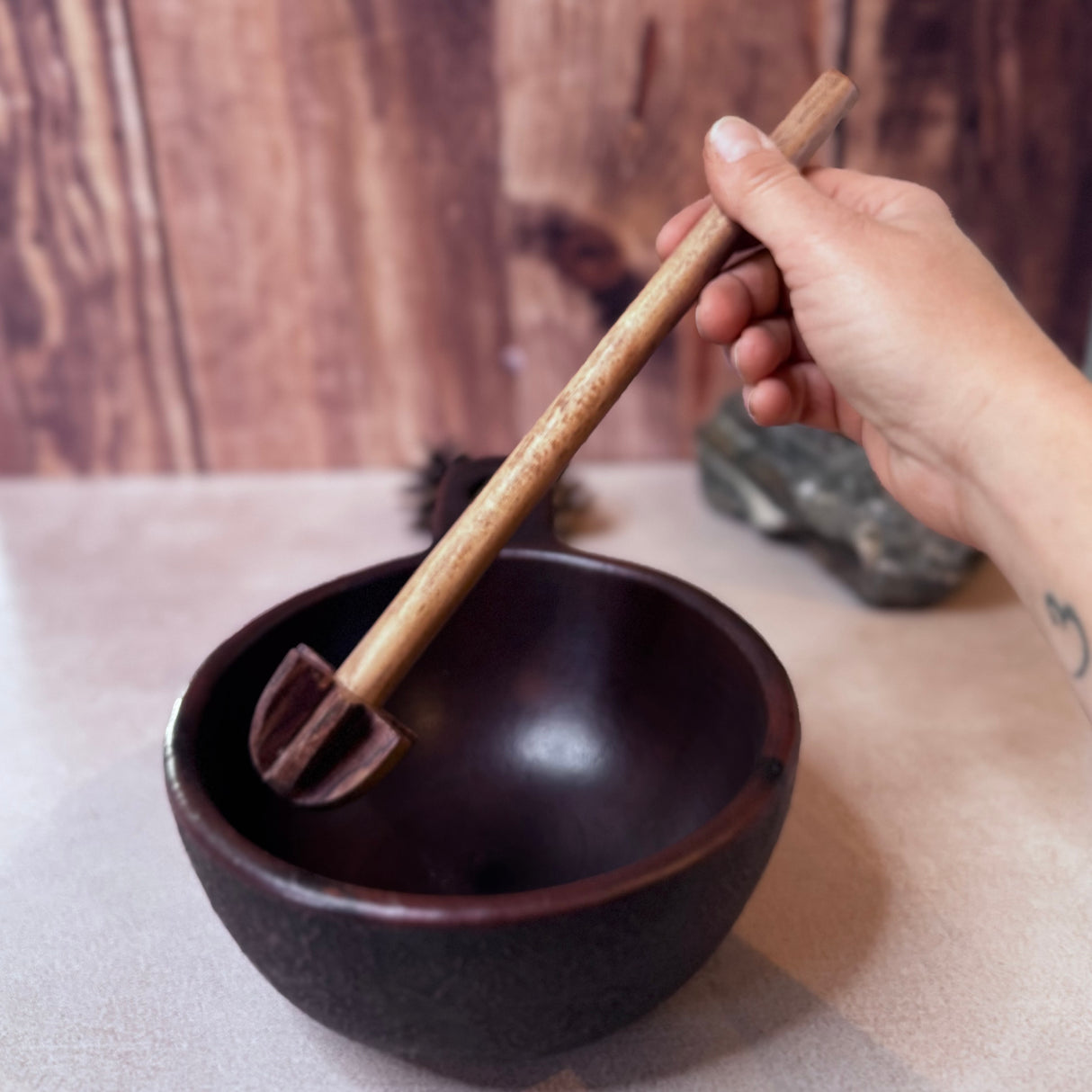 Fouet Traditionnel 🇫🇷 20 à 25cm - manguier