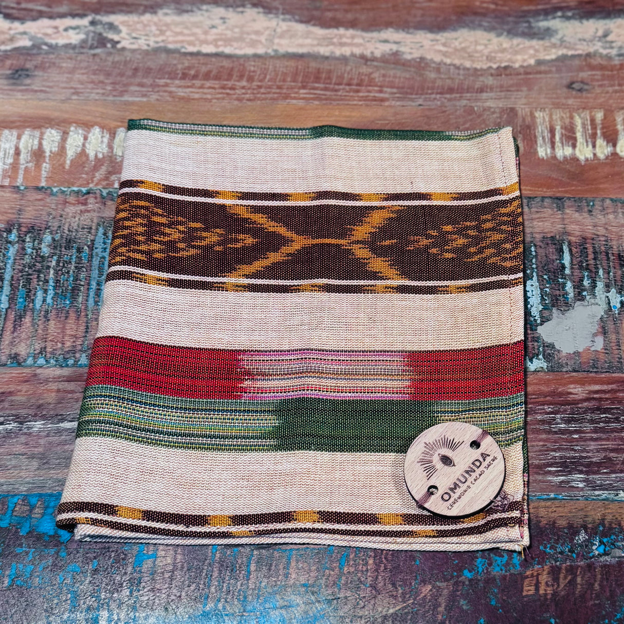 Tissus Sacré d’Autel • Mesa • New 2025 Beige - Marron - Vert