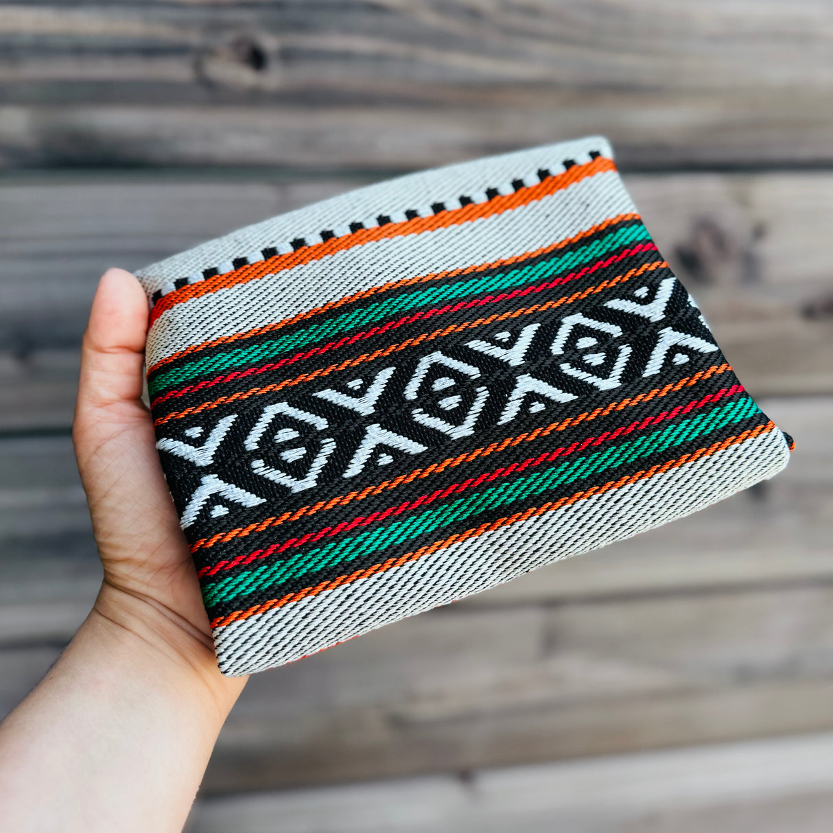 Tissus Sacré d’Autel • Mesa • Noir-Beige-Vert