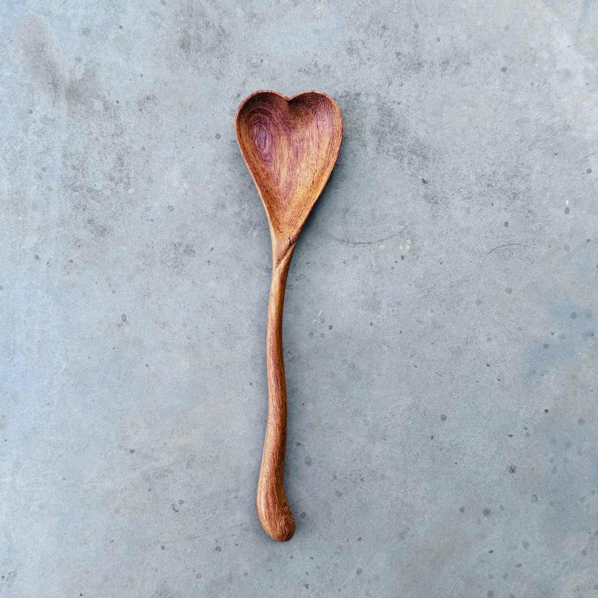 Cuillère Bois - Forme Coeur