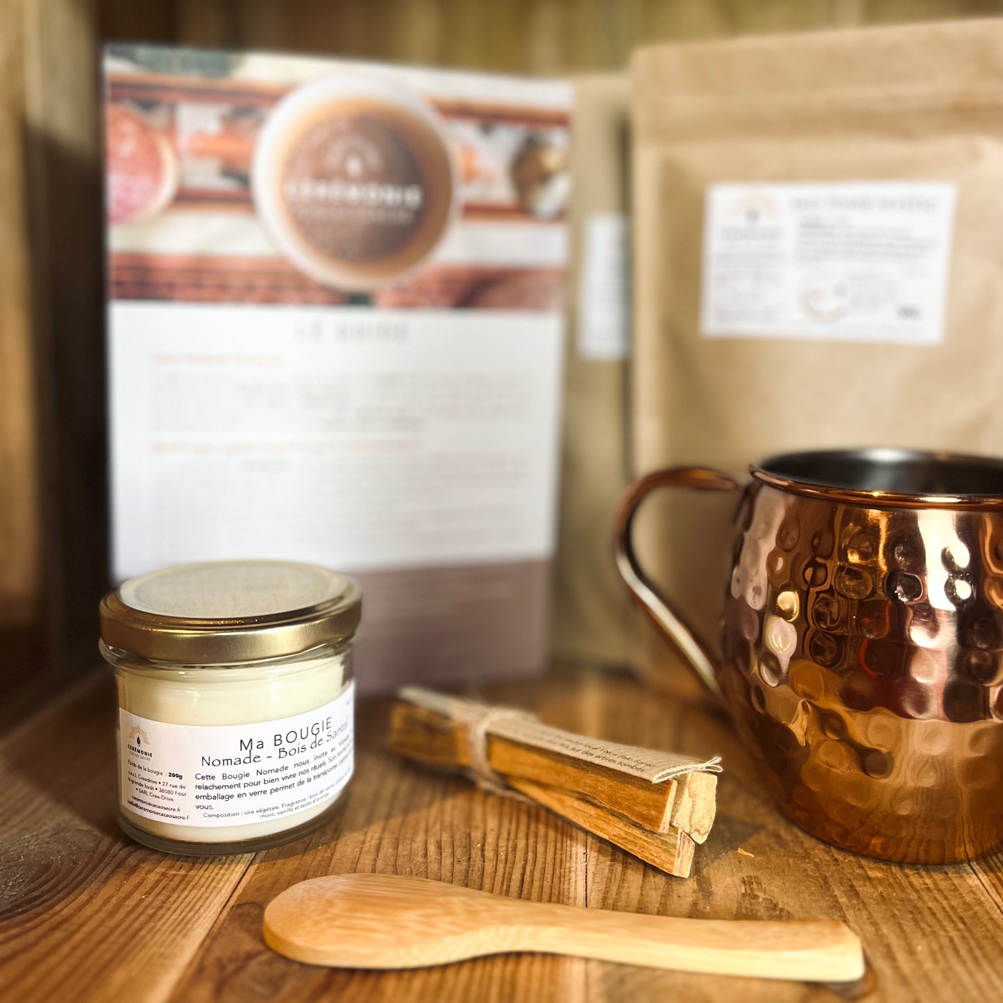 Coffret "Cacao ﹆ Nomade"