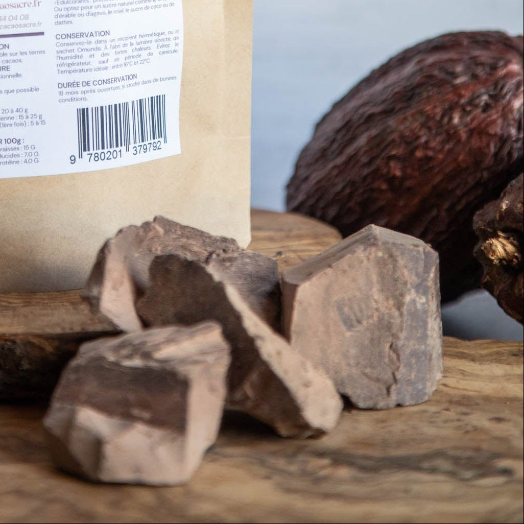 Cacao cérémoniel Criollo Mochica Perú