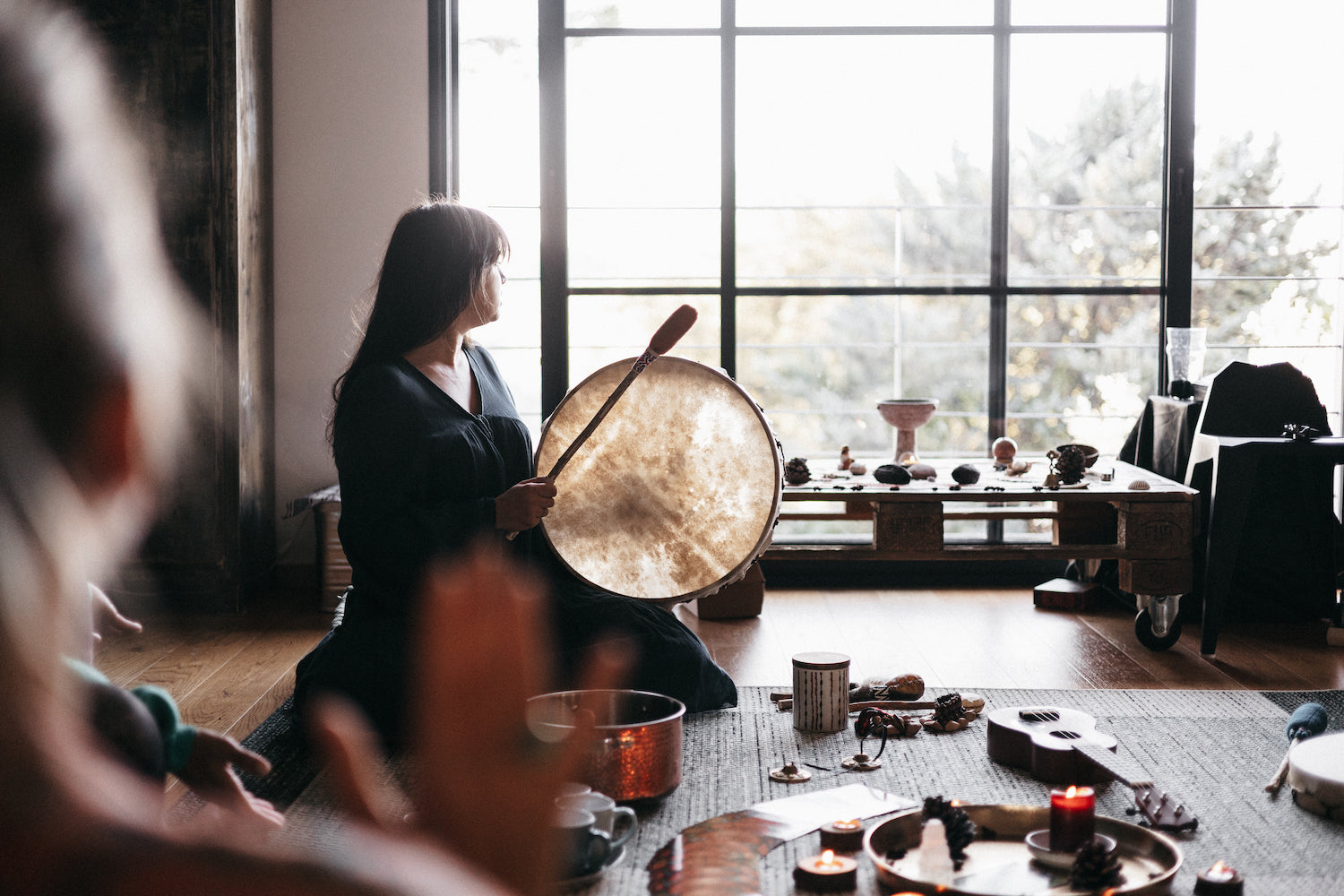 La Salutation aux directions