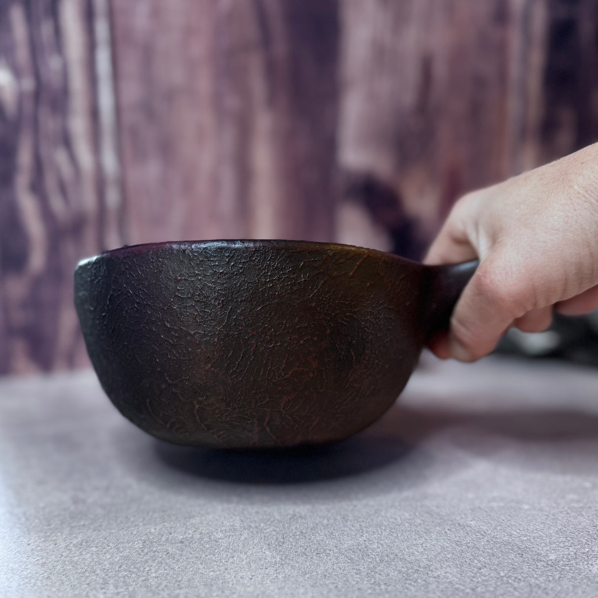 Casserole à Cacao en terre cuite