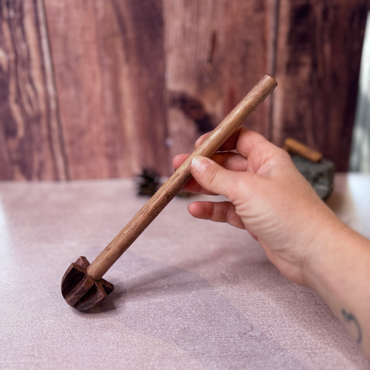 Fouet Traditionnel 🇫🇷 20 à 25cm - manguier