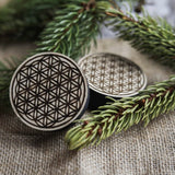 Support de pratique - Rondin Fleur de Vie