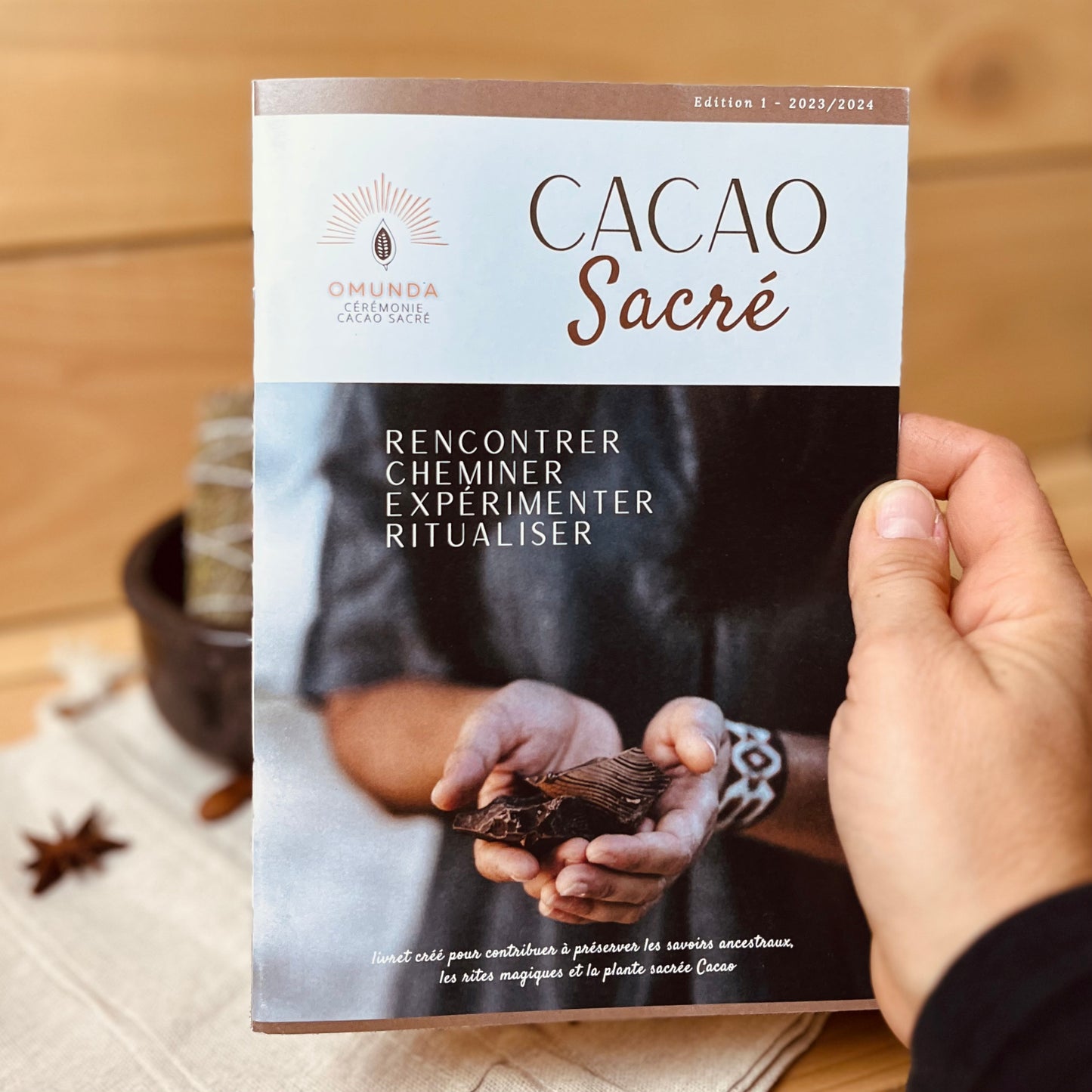 Coffret Noël ❄︎ Bol de Fumigation et Cacao Sacré