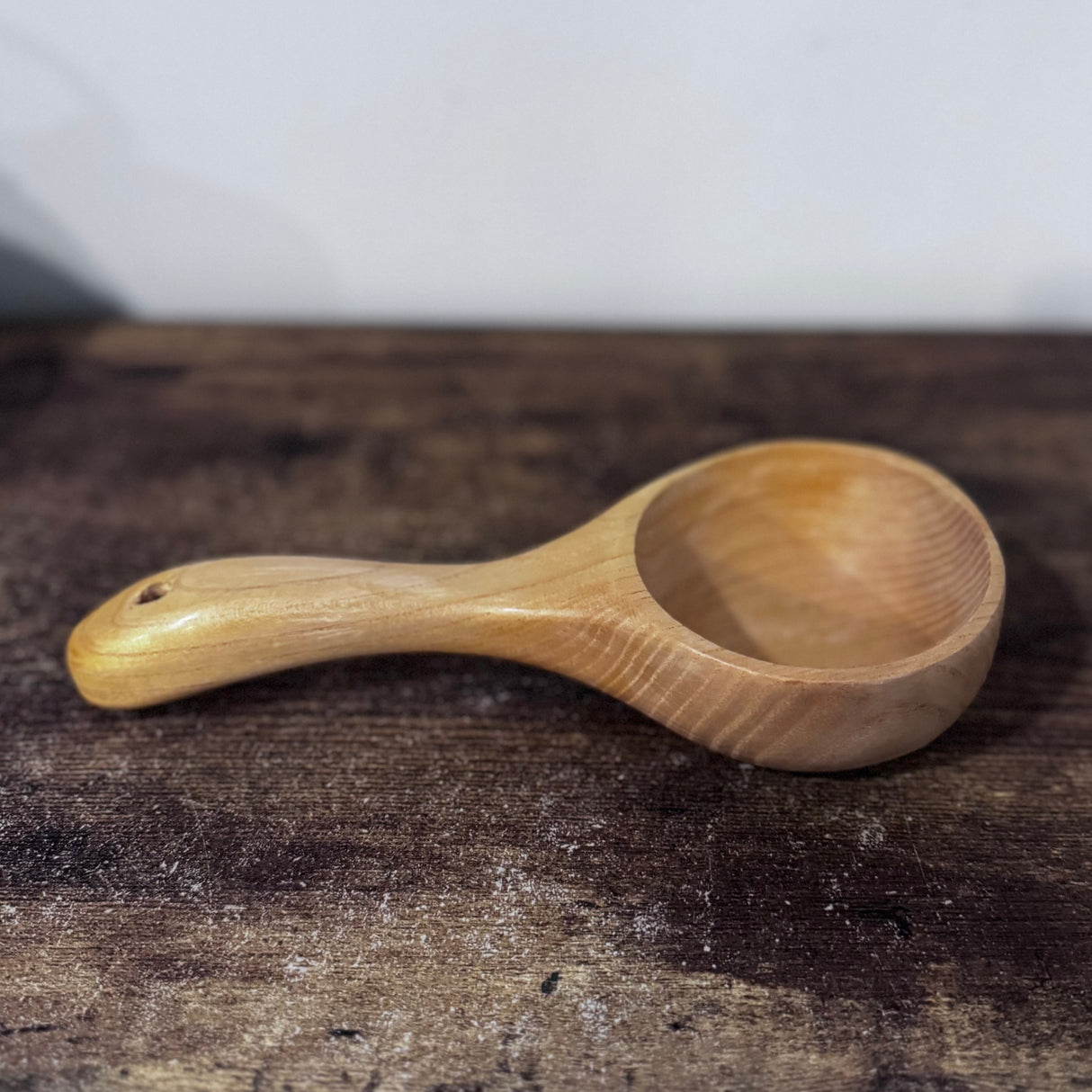 Louche de service - Bois naturel
