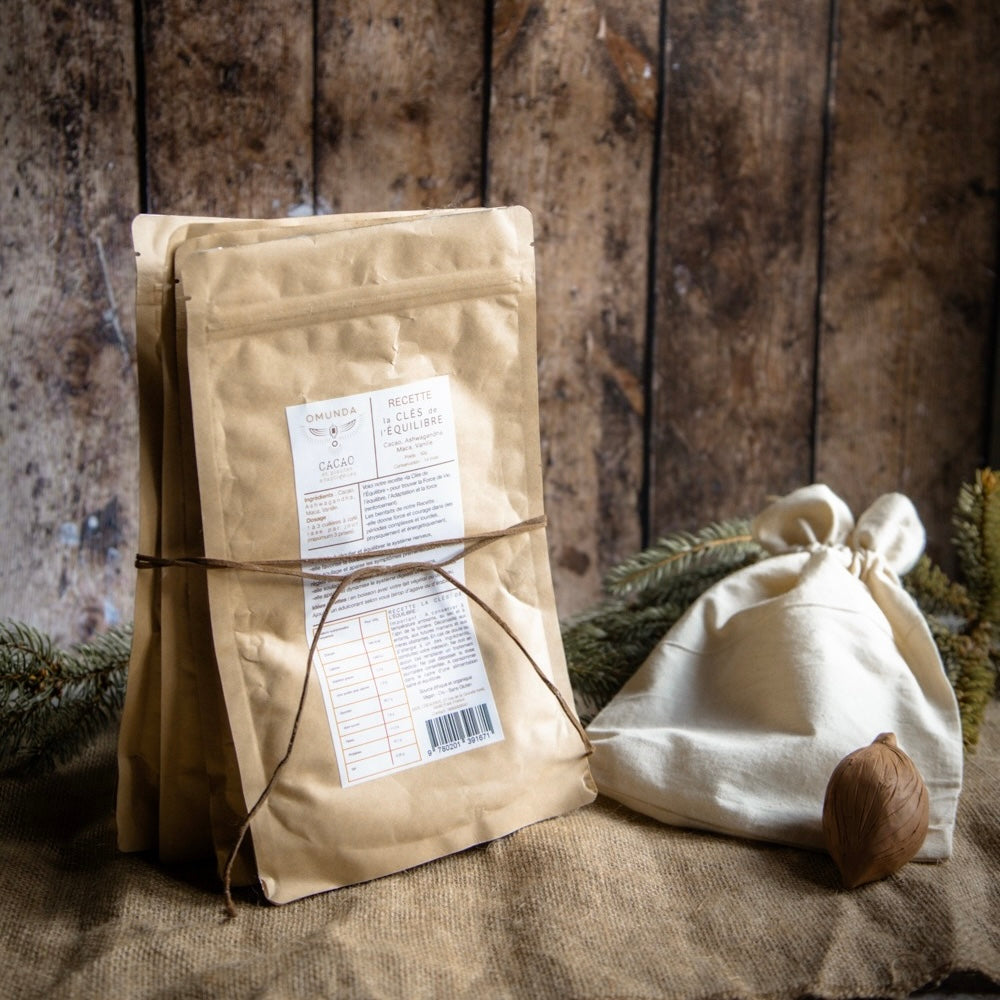 Coffret 4 Recettes 🤍 Cacao et Adaptogènes