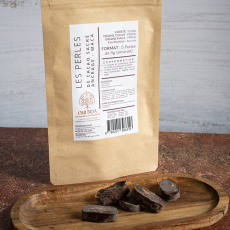 Perles d'Ancrage 💧 Cacao et Maca